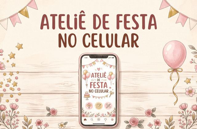 Capa do produto Ateliê de Festa no Celular